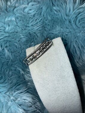 Sterling Silver Multi-Chain Link Bracelet - Silver
